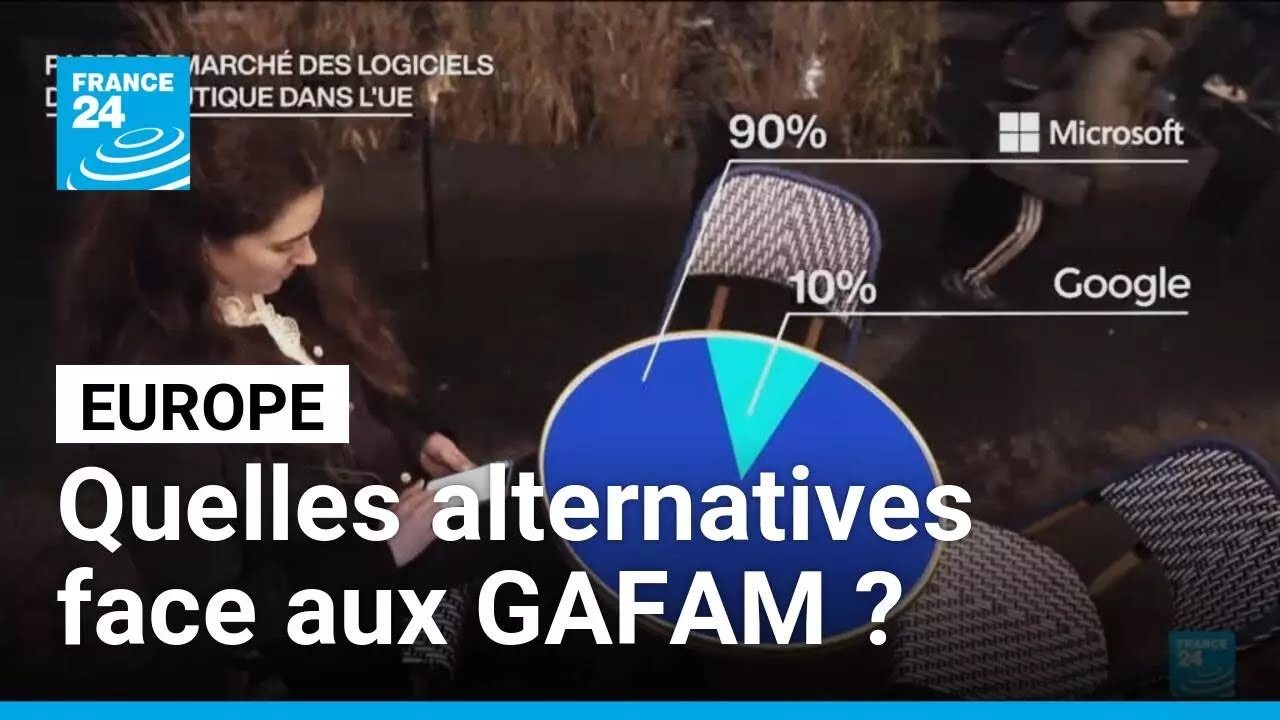 Souveraineté numérique : quelles alternatives européennes face aux GAFAM ? • FRANCE 24