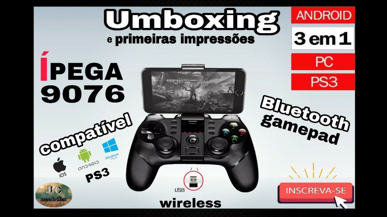 🔴 Umboxing controle IPEGA 9076 gameplay Asphalt xtreme