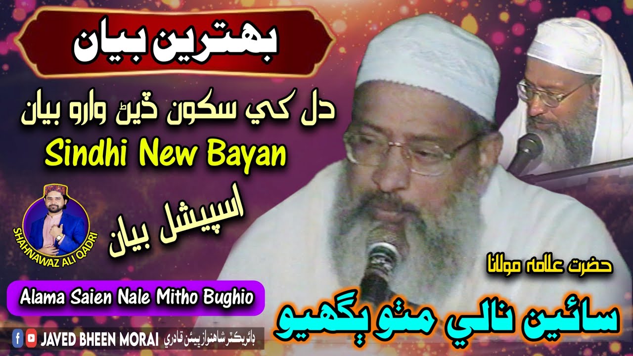 Alama Saien Nale Mitho Bughio Bayan _New taqreer_