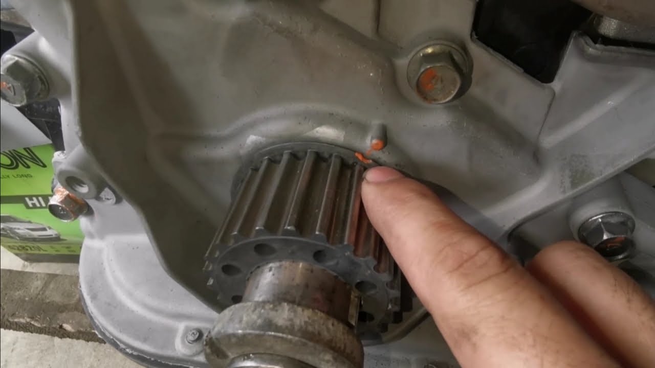 Kedudukan timing mark 4G92 l Cara pasang timing belt yang betul