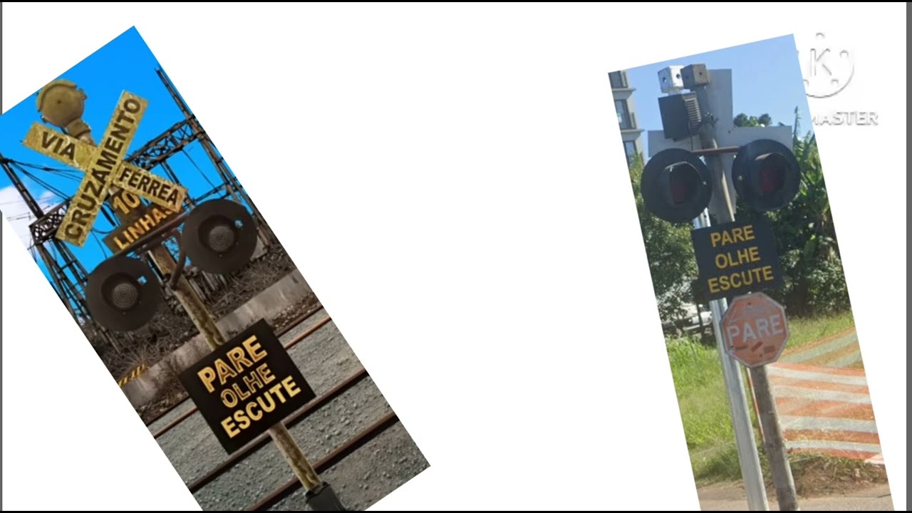 Via Férrea cruzamento estava velho até ano passado de 2024 e joga pra fora o Cruce De Ferrocarril