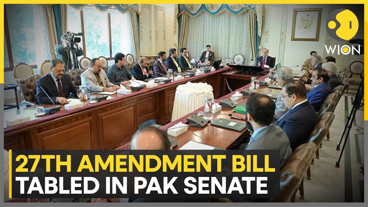 Pakistan Senate Tables 27th Amendment Bill Granting Sweeping Powers To Asim Munir | WION News