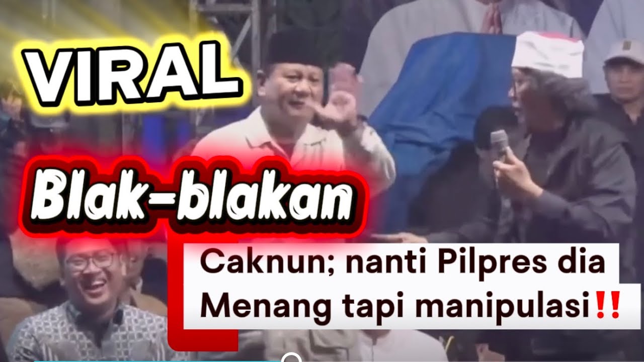 #caknun #pengajian #maiyah #bersama #president #prabowo
