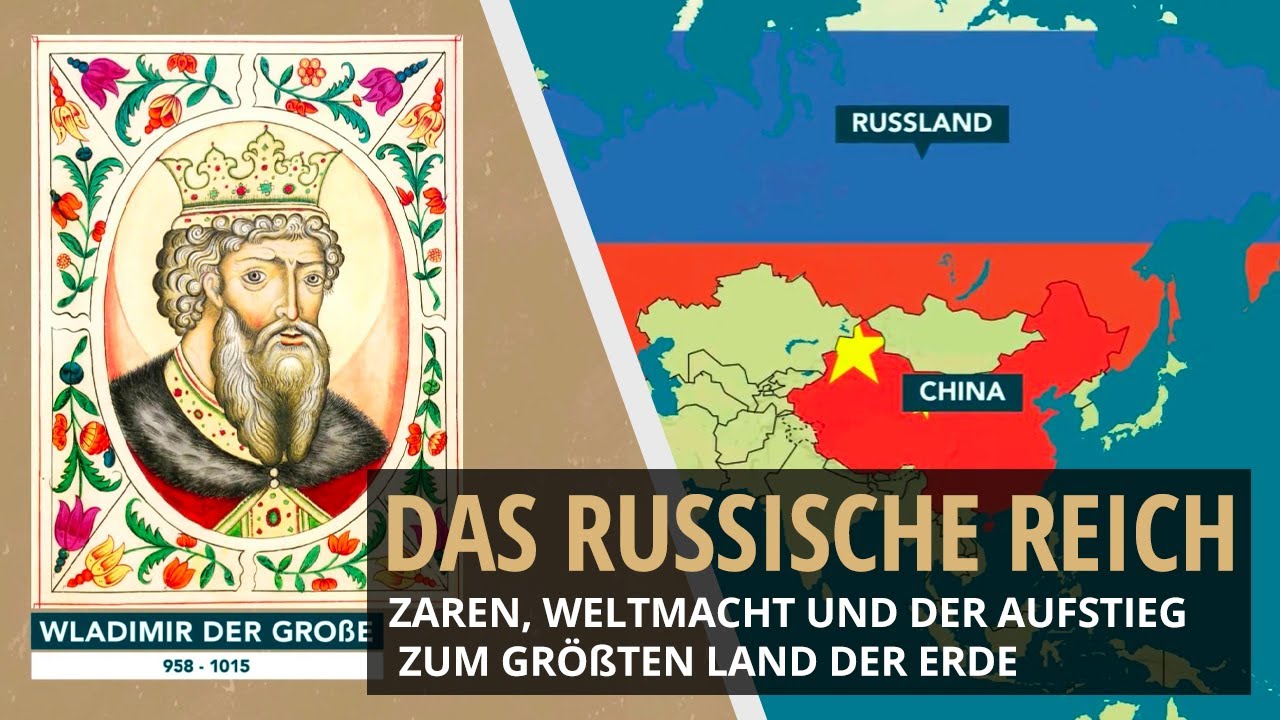 Die Geschichte des Russischen Reichs &ndash; Animierte Karte in 15 Minuten erkl&auml;rt