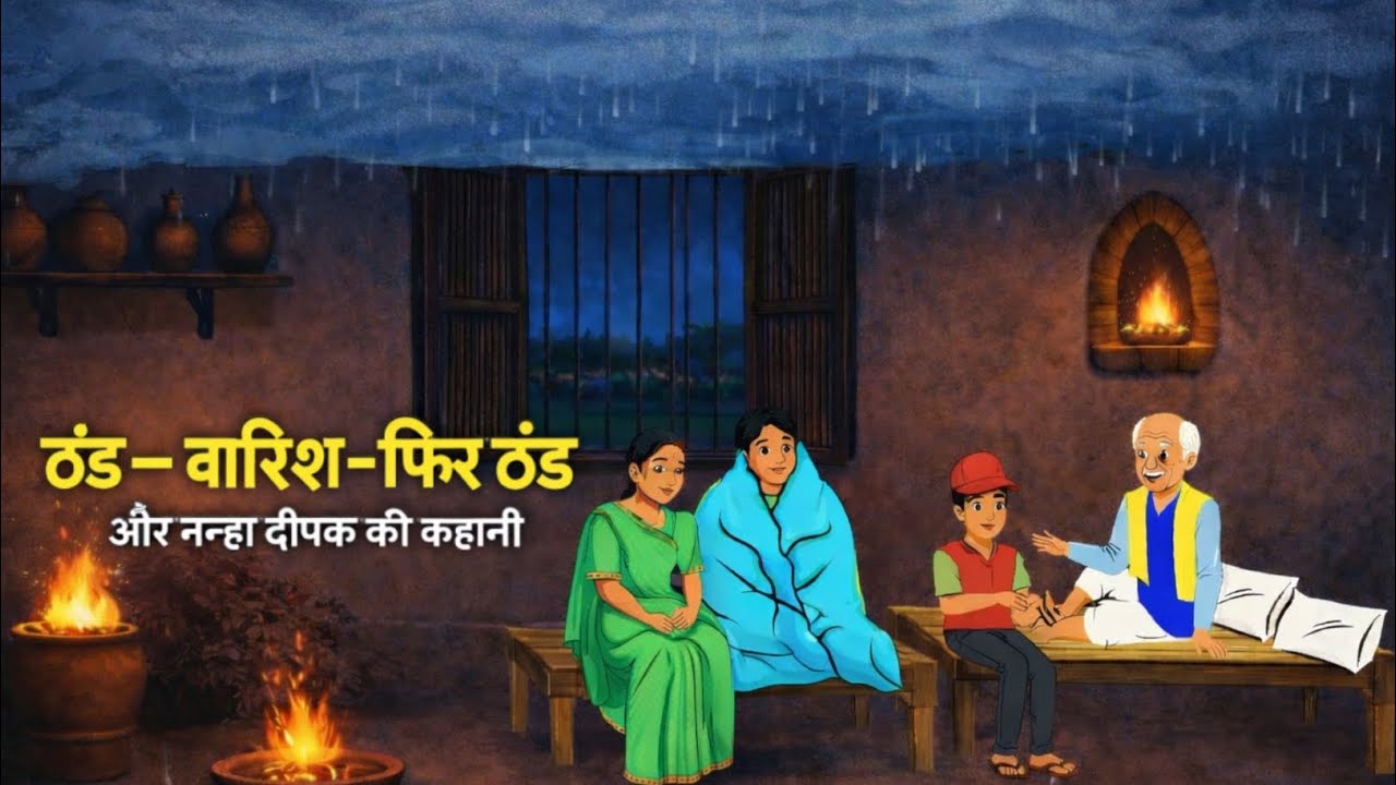 ठंड बारिश फिर ठंड ओर नन्हा दीपक की कहानी ||