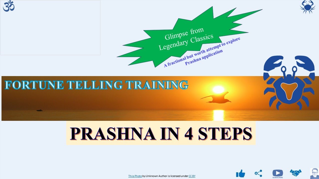 NEW TECHNIQUE TO PRASHNA - FROM CLASSICAL BOOKS. APPLICATION WITH EXAMPLE EASY TO ANSWER ANY PRASHNA