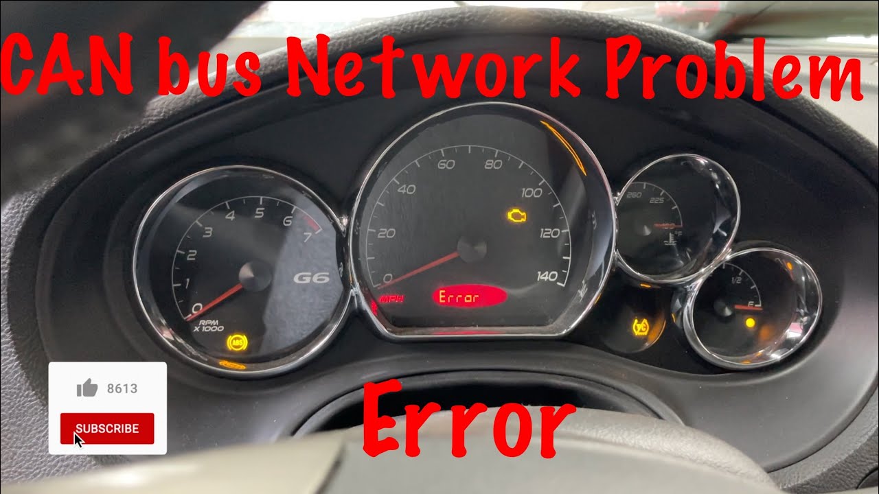 How to diagnose CAN bus network problem, wiring problem, Bad ground. No Crank 2007 Pontiac G6 3.5L