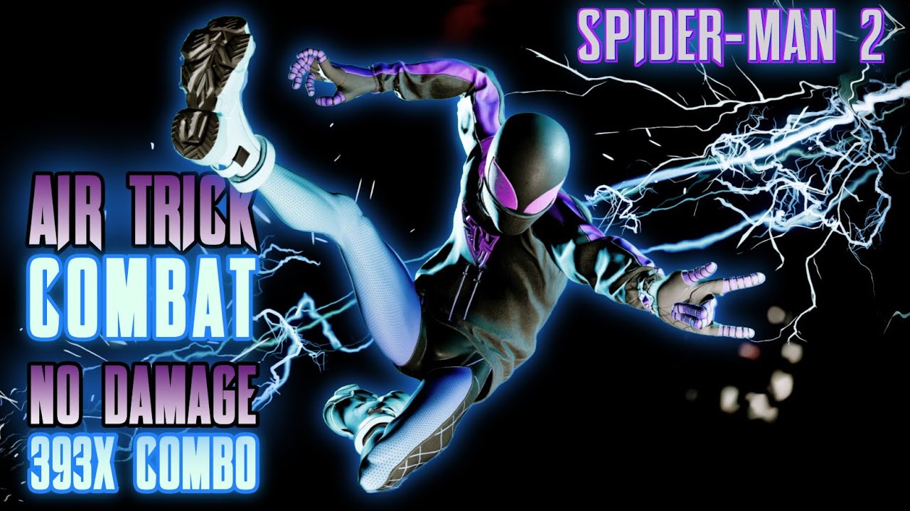 Air Trick Combat! Spider-Man 2 No Damage/Combo Breaks (ULTIMATE) | 10th Anniversary Suit