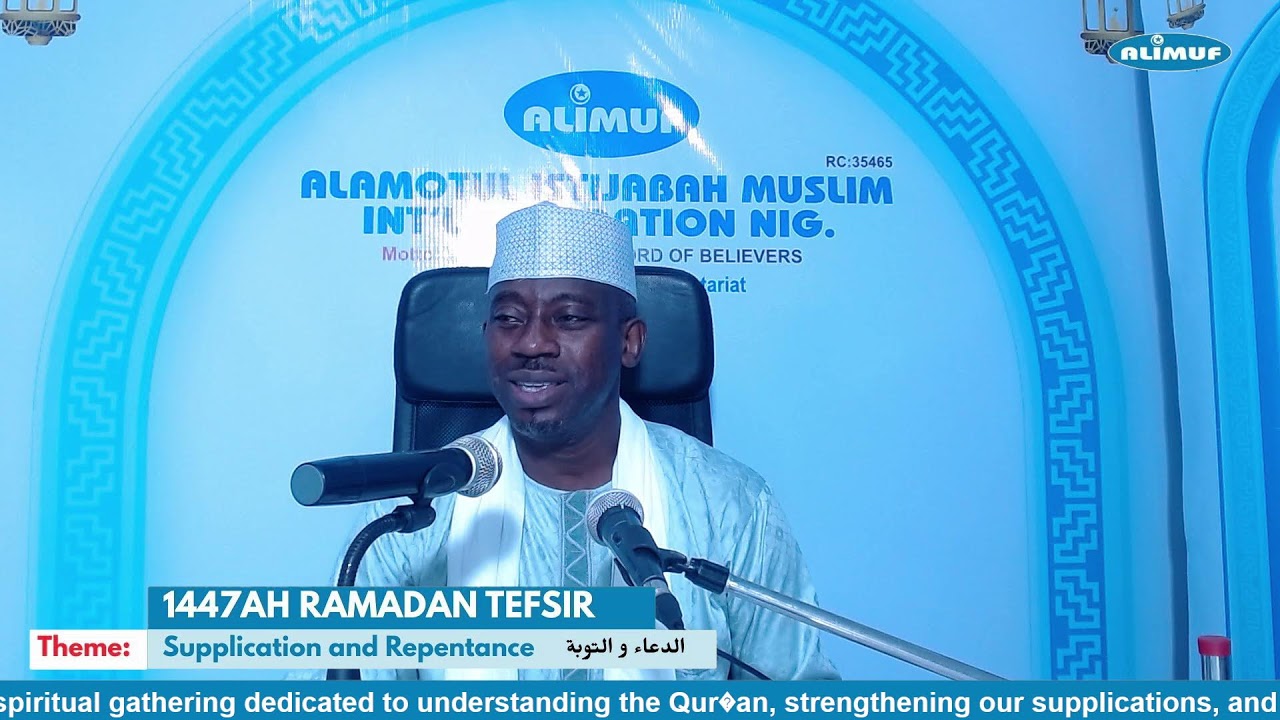 Day 09| Ramadan Tafsir 2026 | Supplication & Repentance | 26th February, 2026