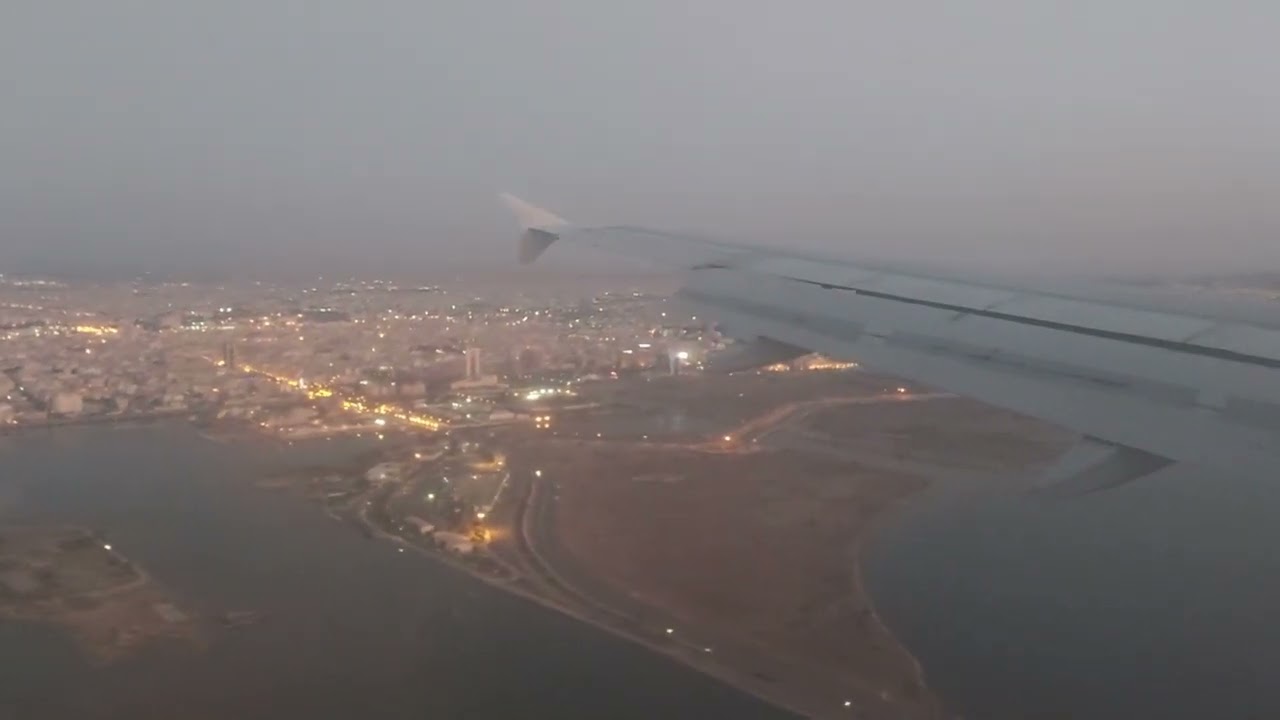Atterrissage à l'aéroport Tunis Carthage