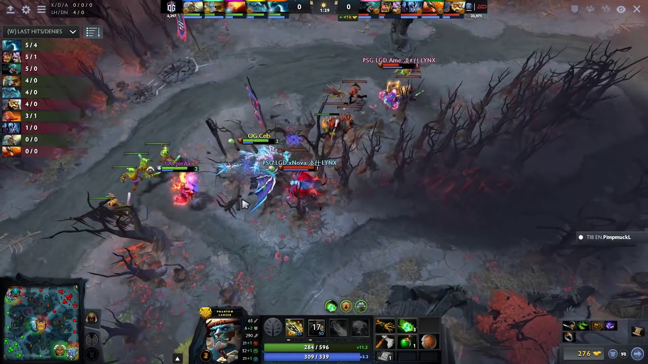 [Dota]The International 2018 - Grand Finals - OG vs PSG.LGD Game 3