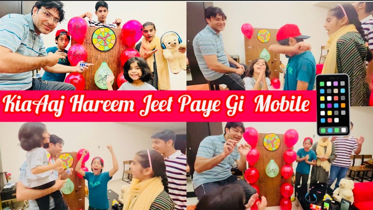 Kon Jeta iPhone📲 Dekhain Aaj K Challenge Me || #familychallenge @fizzahsfamily @MrBeastGaming