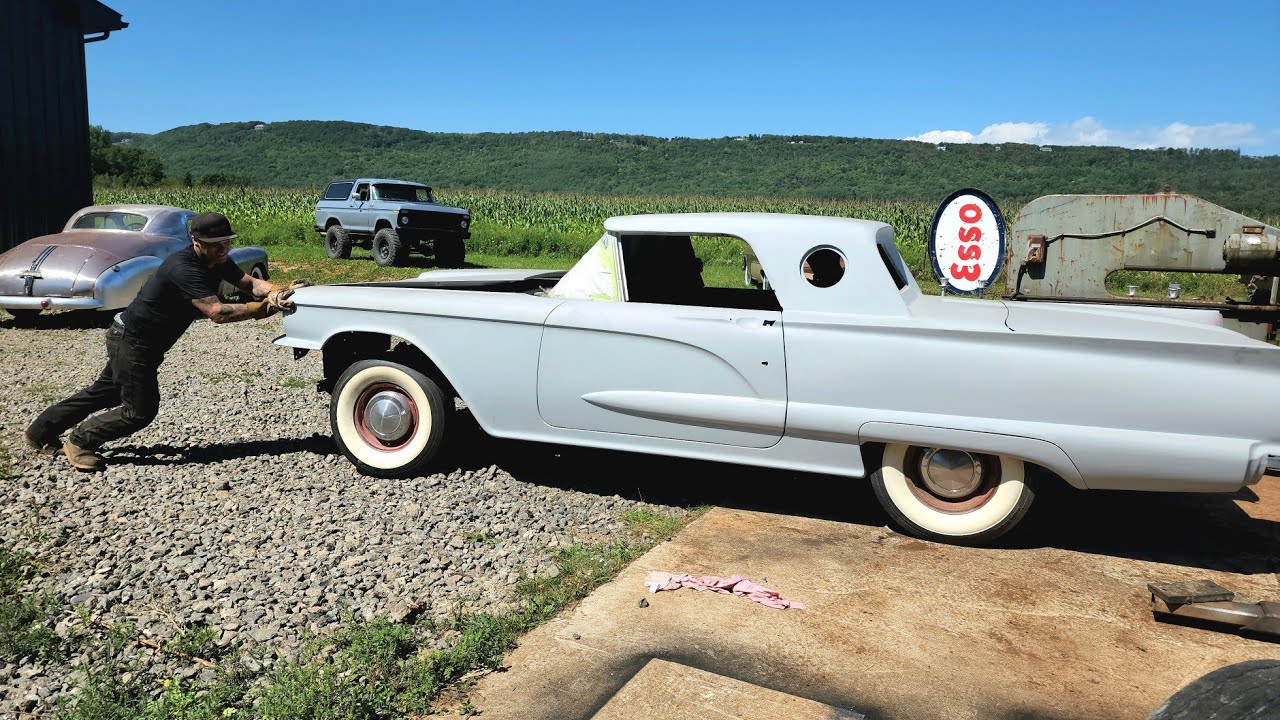 Wasn't expecting this 😳 1958 Thunderbird project