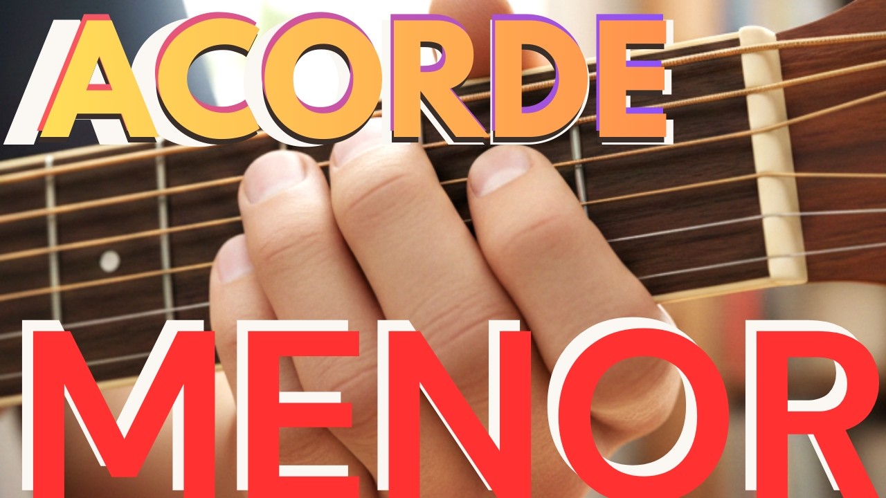 ACORDES MENORES NO VIOLAO