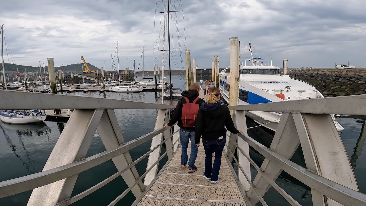 4K Ferry Ride From Dielette 🇫🇷 To Alderney 🇬🇬