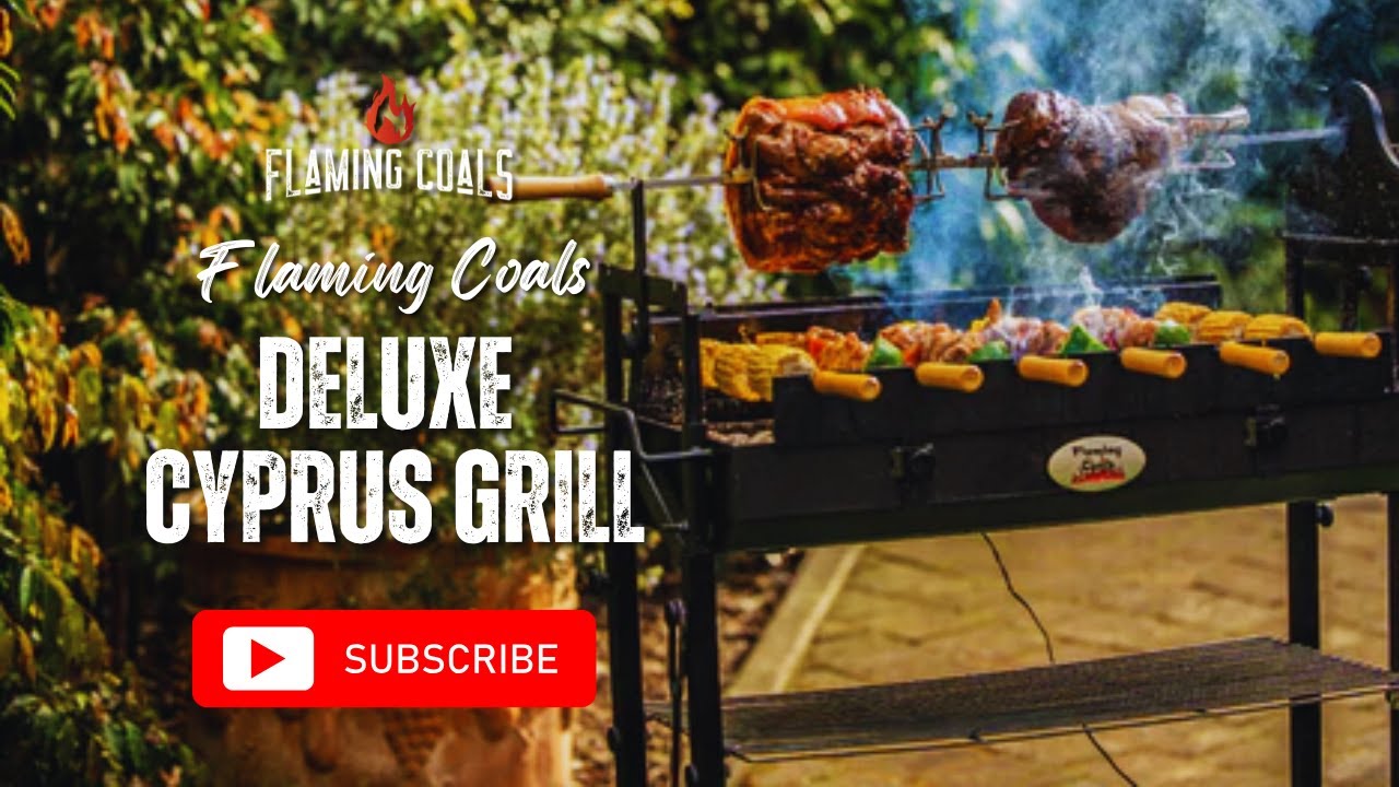 Flaming Coals Deluxe Cyprus Grill