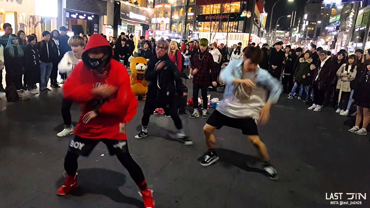 160304 디오비 dob 박진 BTS RUN 신촌 버스킹