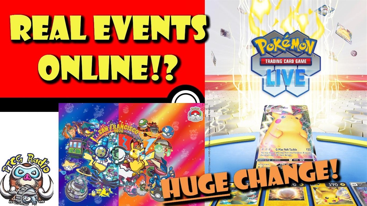 В Pok&eacute;mon TCG Live появятся настоящие соревновательные турниры!? Огромные новости, которые изменя...