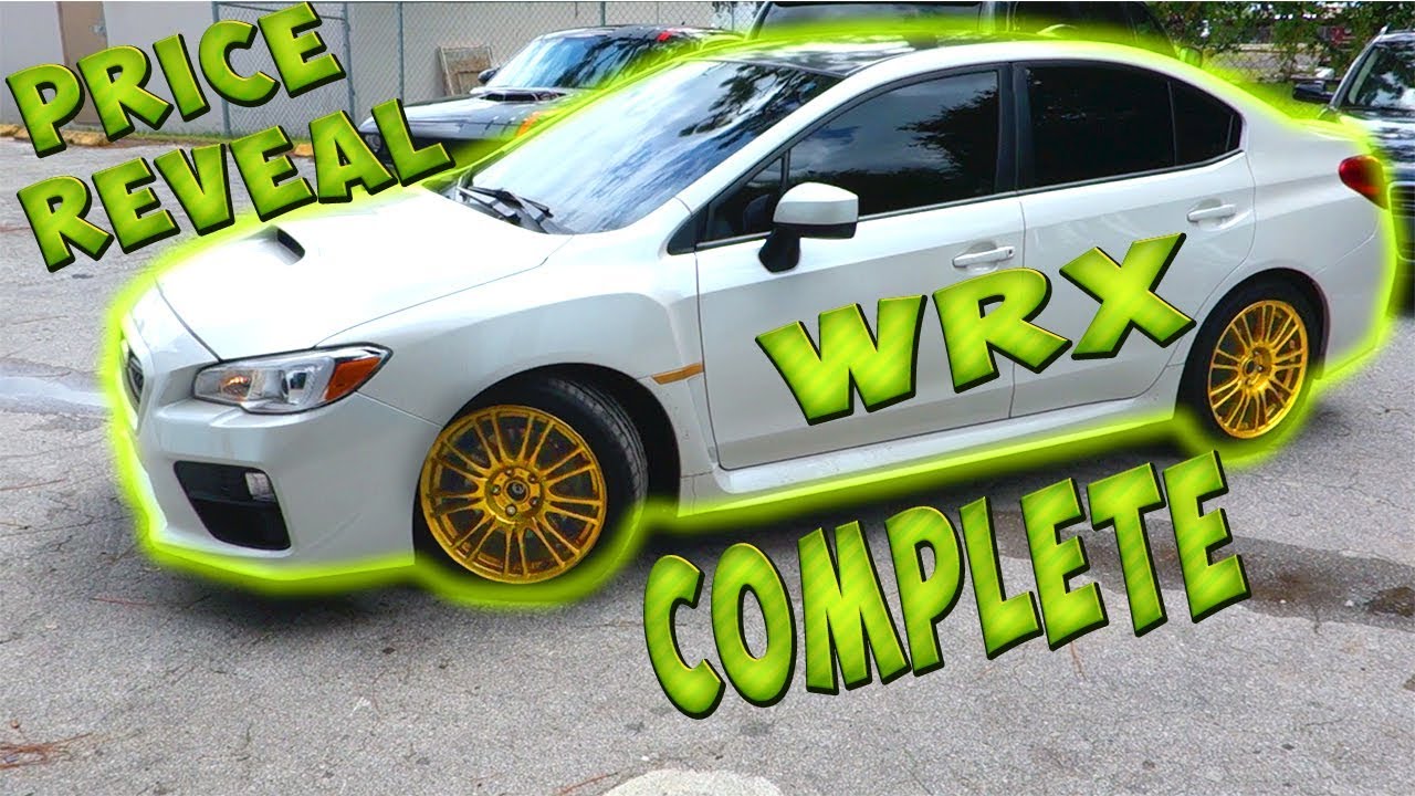 Wrecked Subaru WRX Rebuild Complete!