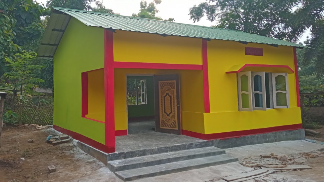 22×15=330 স্কয়ার ফিট অল্প টাকার বাজেটে কিভাবে আপনি এই রকম একটি বাড়ি তৈরি করবেন দেখুন খরচের হিসাব স
