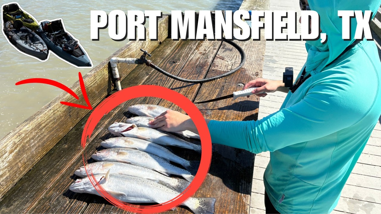WE FOUND the TROUT!!! Kayak Fishing Port Mansfield, TX