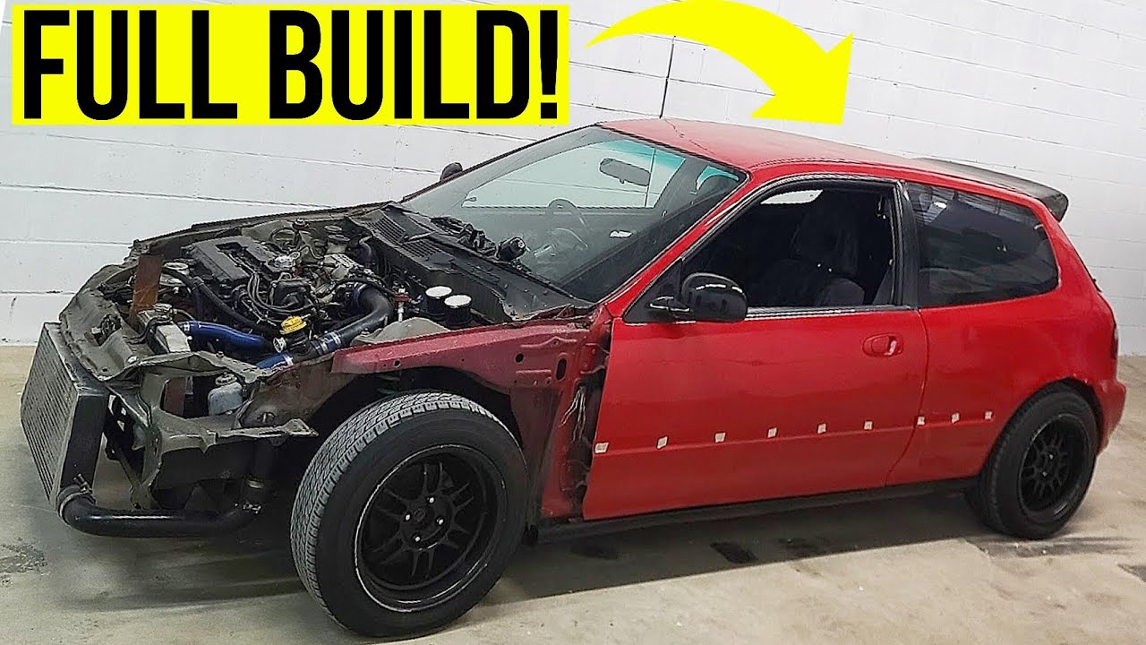 Восстановление заброшенного Turbo Civic за 10 минут!