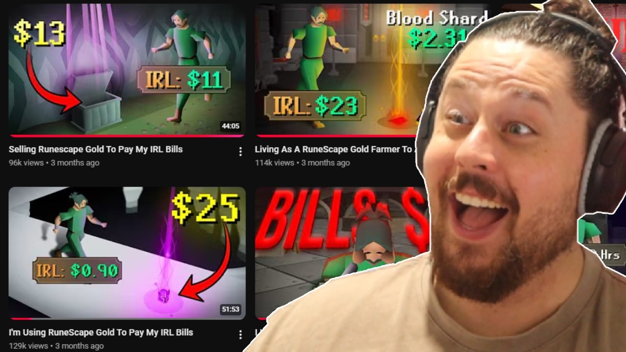 Жизнь в стиле голд-фармера из OSRS возвращается!