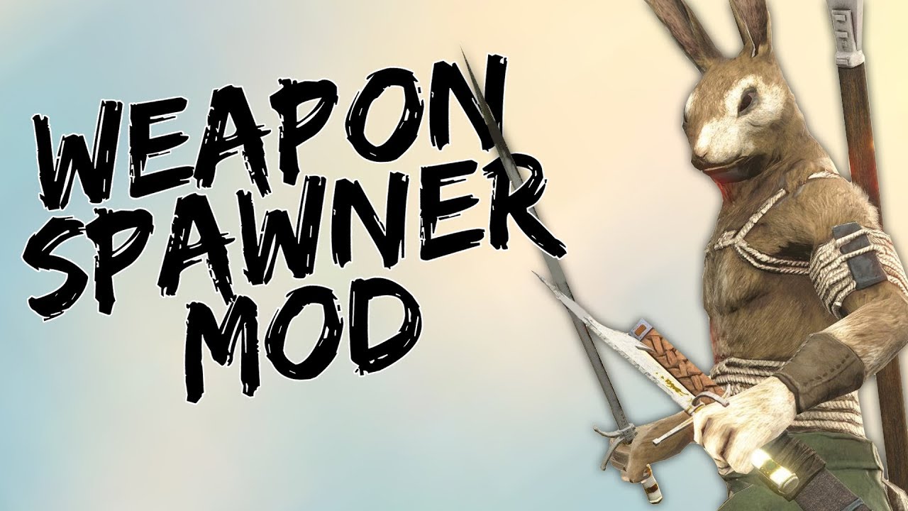 Overgrowth Weapon Spawner Mod - Wolfire Community Spotlight