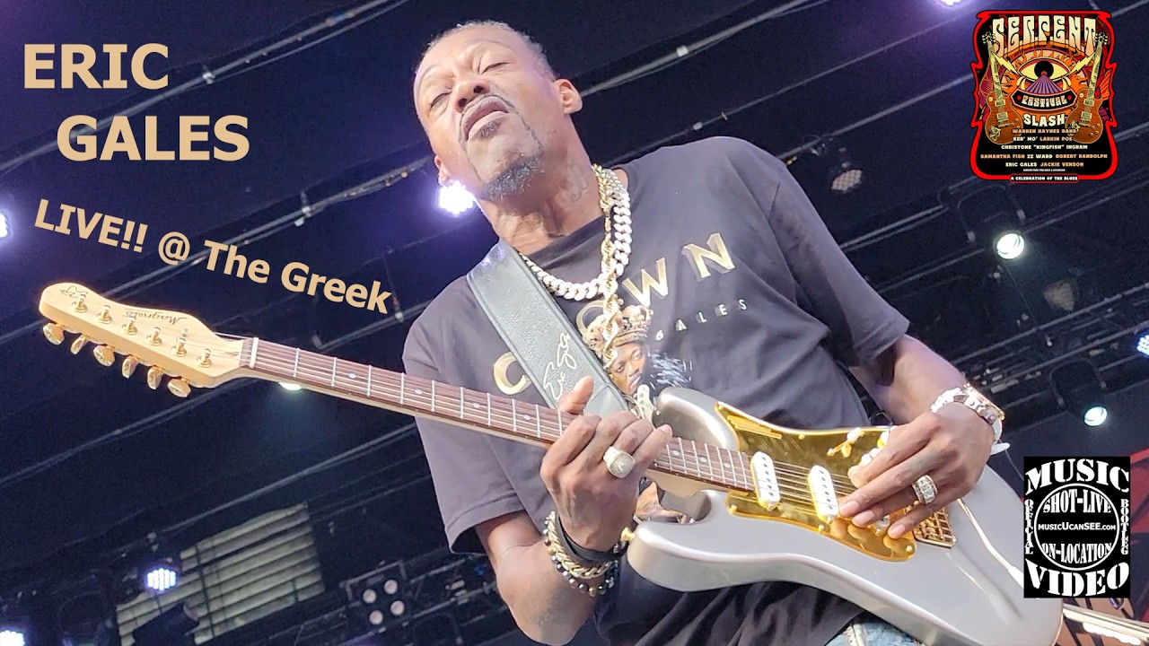 Eric Gales FULL SET Live!! @ the S.E.R.P.E.N.T. Festival Greek Theater Los Angeles musicUcansee.com