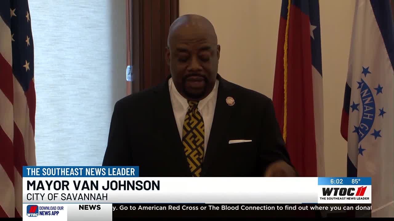 Savannah Mayor Van Johnson announces prostate cancer diagnosis