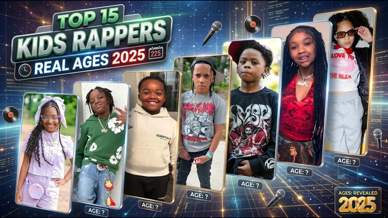 Top 15 Kids Rappers 2025: Revealing the Members Real Names and Ages You Won&rsquo;t Believe