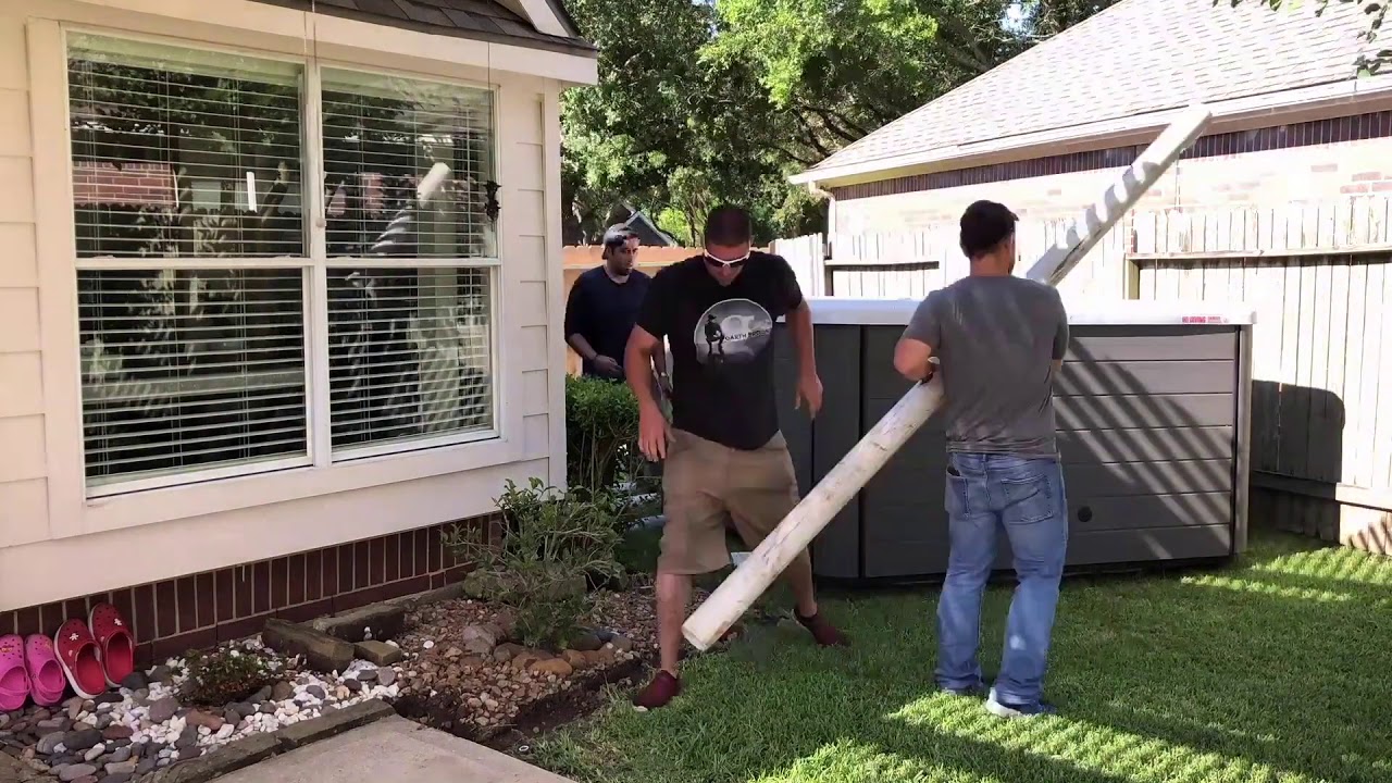 Swim Spa Delivery and Installation
