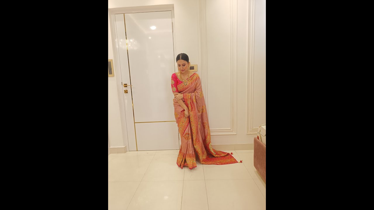 Kanni pashmina silk saree whatsapp 8515999506