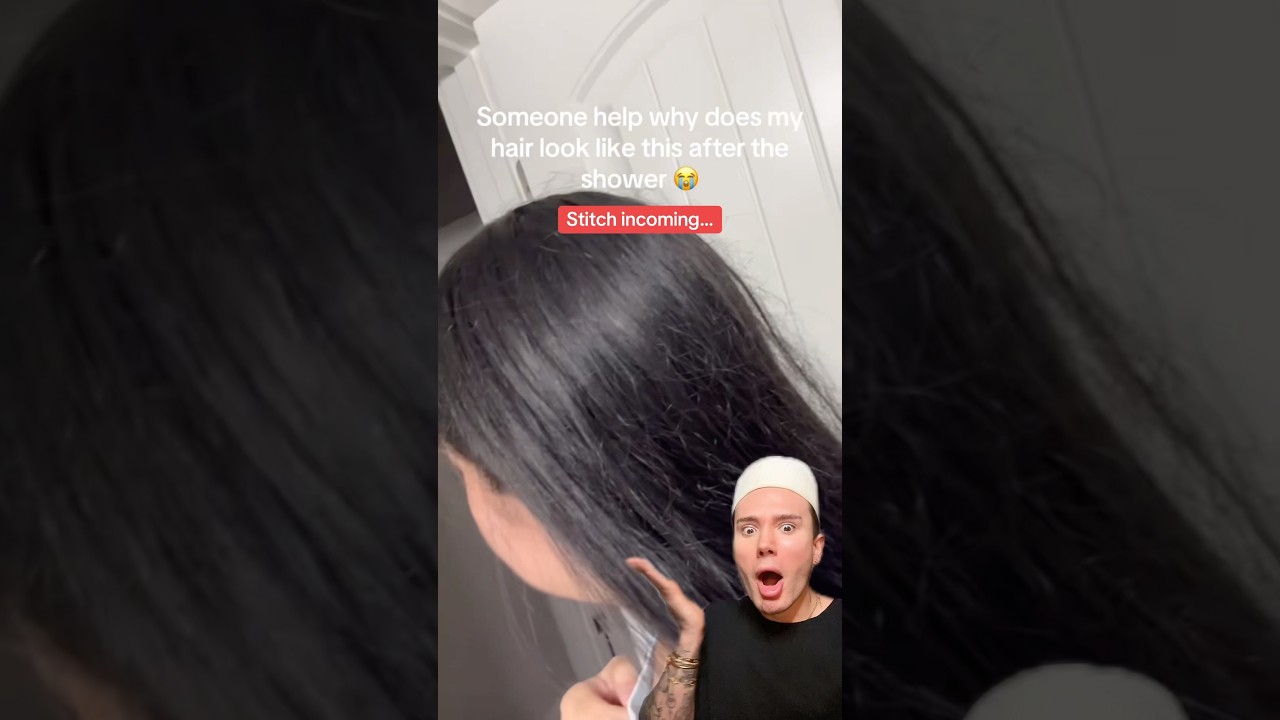 HOW TO FIX DRY FRIZZY HAIR!😱 #hairstyles #hairgrowth #haircare #hairtutorial #hairtransformation