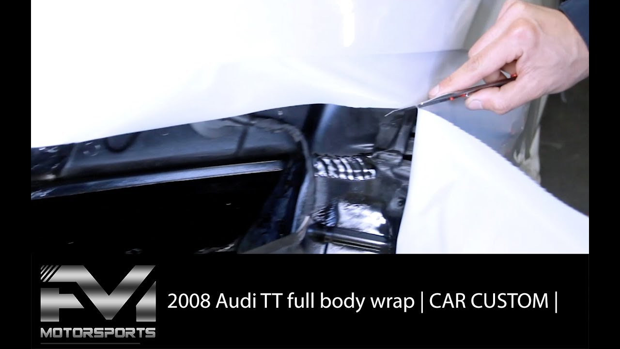 2008 Audi TT full body wrap | CAR CUSTOM |