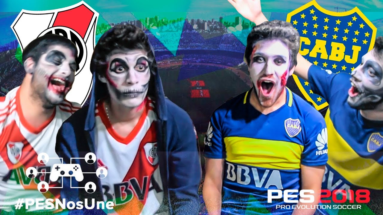 RIVER vs BOCA | Superliga 2017 | PES 2018