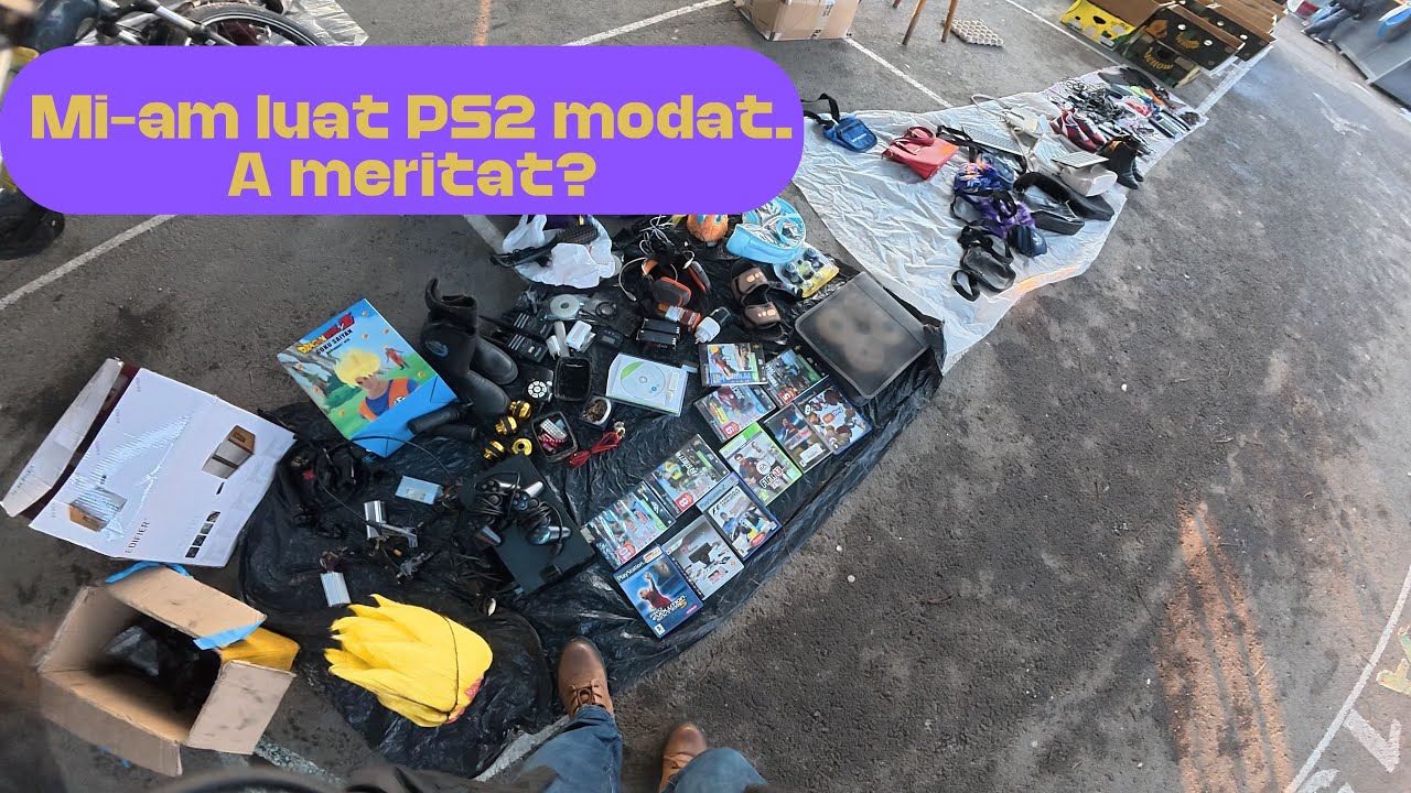 Piata de vechituri Oser Cluj - Mi-am luat PS2 modat. A meritat?