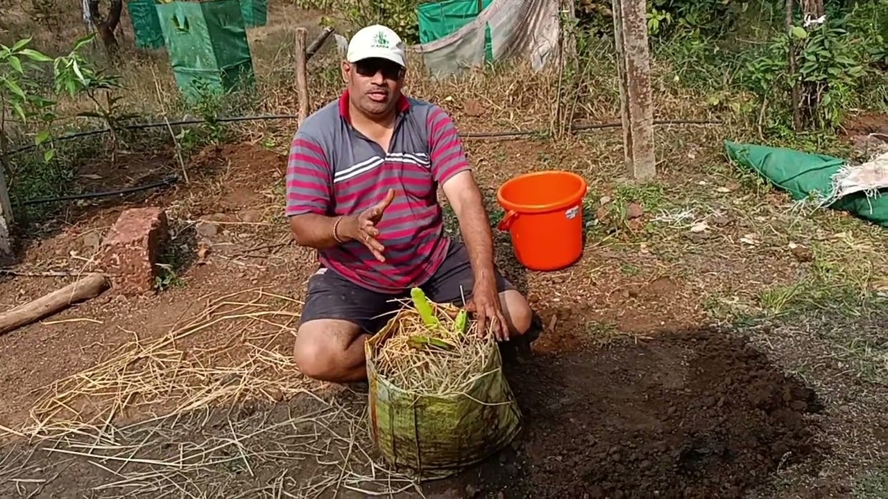 How to do Sack farming with less water with Amit Gadre 2 | Sustainable Agri | Solo trip with Saurabh