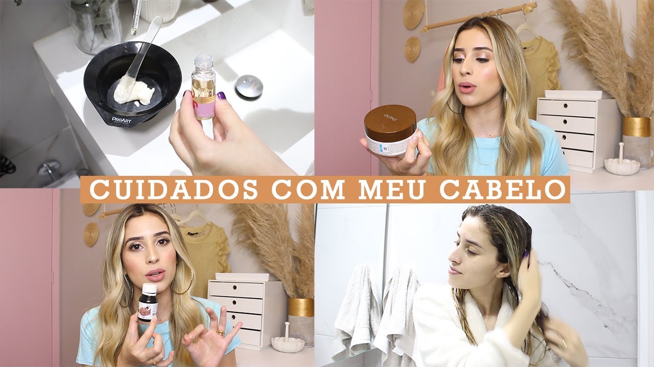 Meus cuidados com o cabelo (atualizado) | Carine Reis