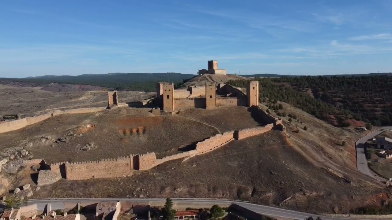 Molina de Aragón a vista de dron