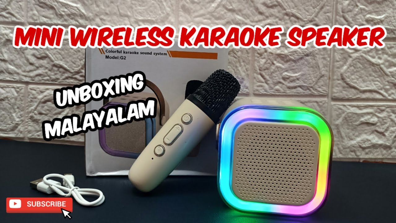 mini wireless Karaoke Speaker - Malayalam