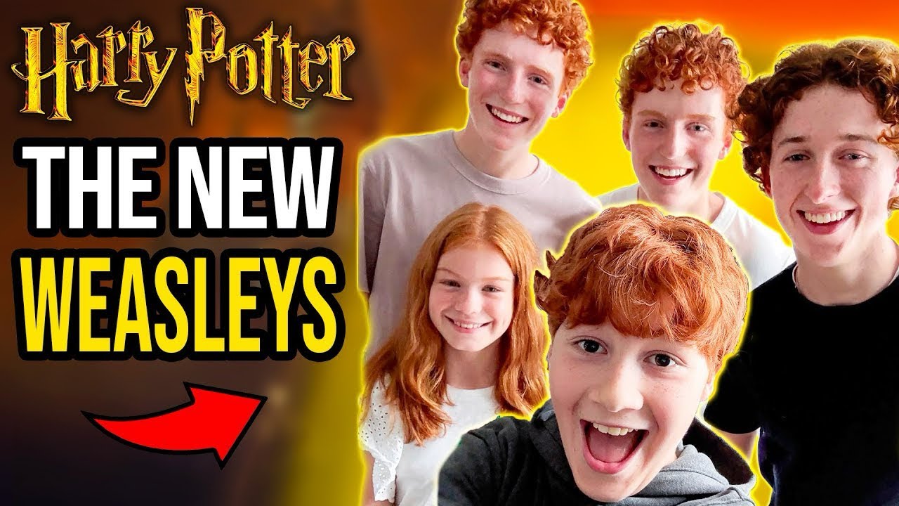 Meet the NEW Weasleys! Fred, George, Ginny & Percy Cast in Harry Potter Reboot