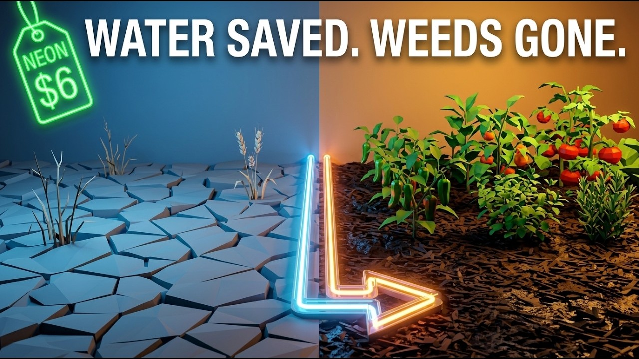 $6 DIY Deep Mulch Feeds Soil Forever