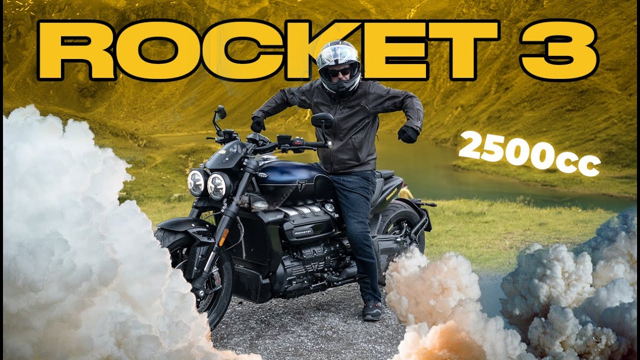 TRIUMPH ROCKET 3 sul GROSSGLOCKNER e STELVIO – La Moto Più Potente del Mondo!