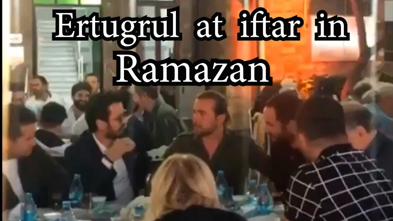 Engin Altan at iftar in Ramazan