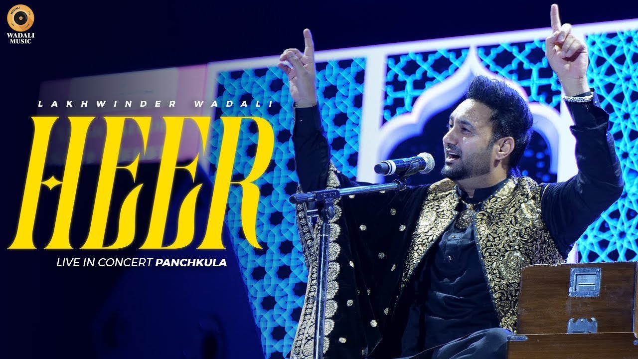 Heer – Live | Lakhwinder Wadali | Sufi Mehfil | My FM | Panchkula | Wadali Brothers