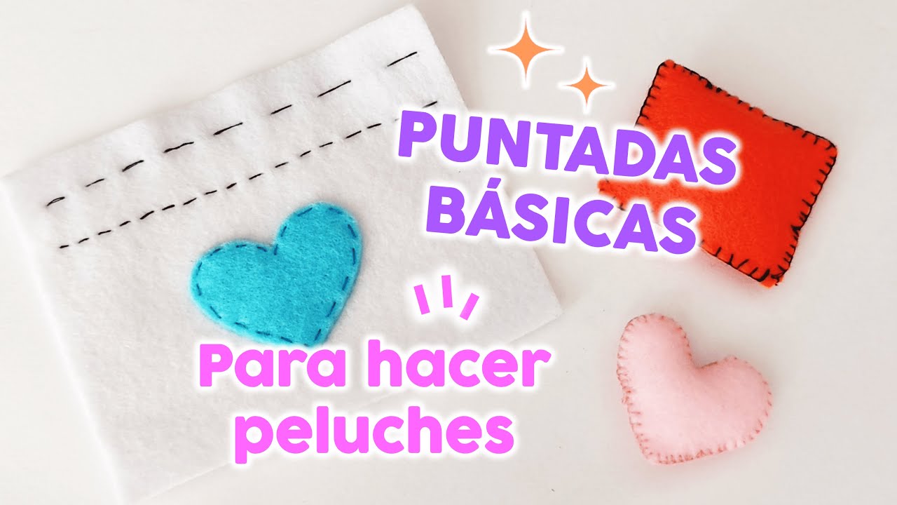 🪡 PUNTADAS B&Aacute;SICAS PARA HACER MU&Ntilde;ECOS O PELUCHES EN PA&Ntilde;OLENCI (PA&Ntilde;O LENCY)🧵 - Marcelart ♡