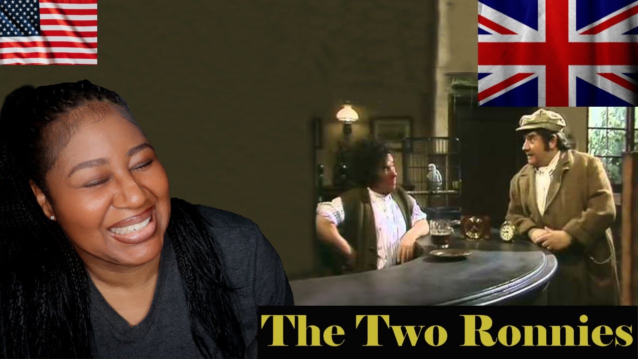 The Two Ronnies - Pub/Wall paper |American Reaction