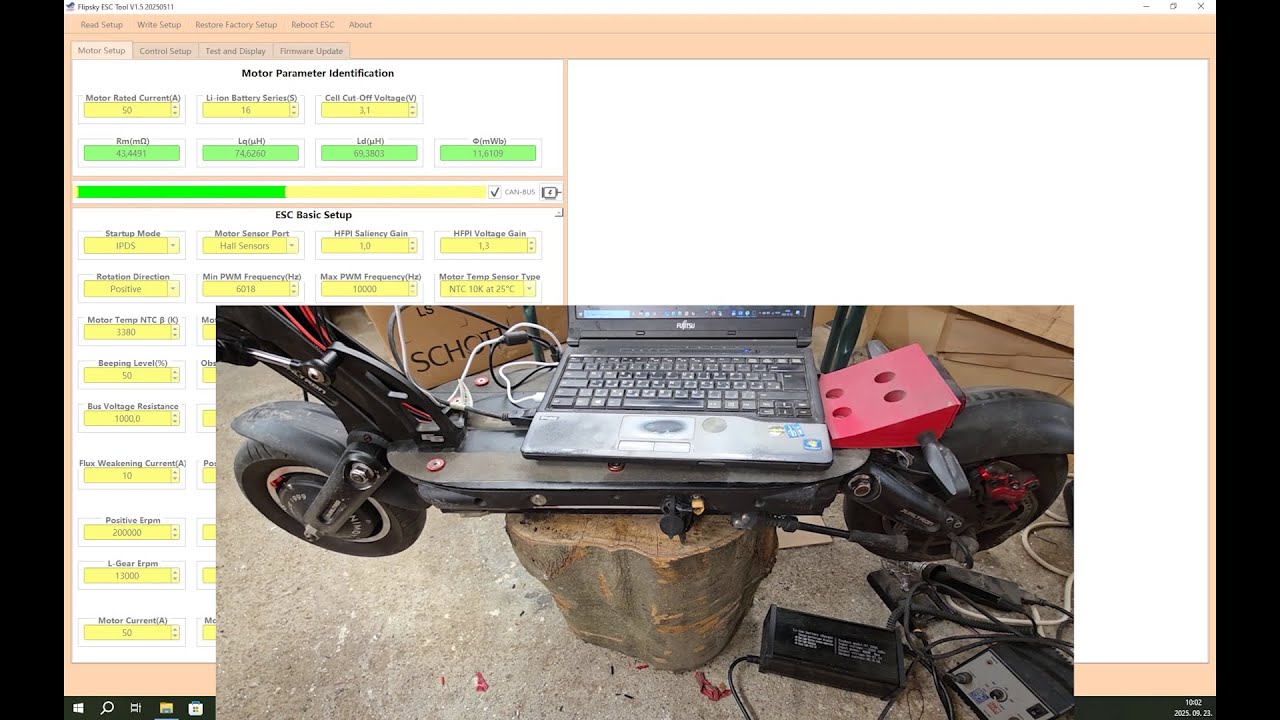 Dualtron Victor with FT85BD controller - torque problem at low speed, at start.