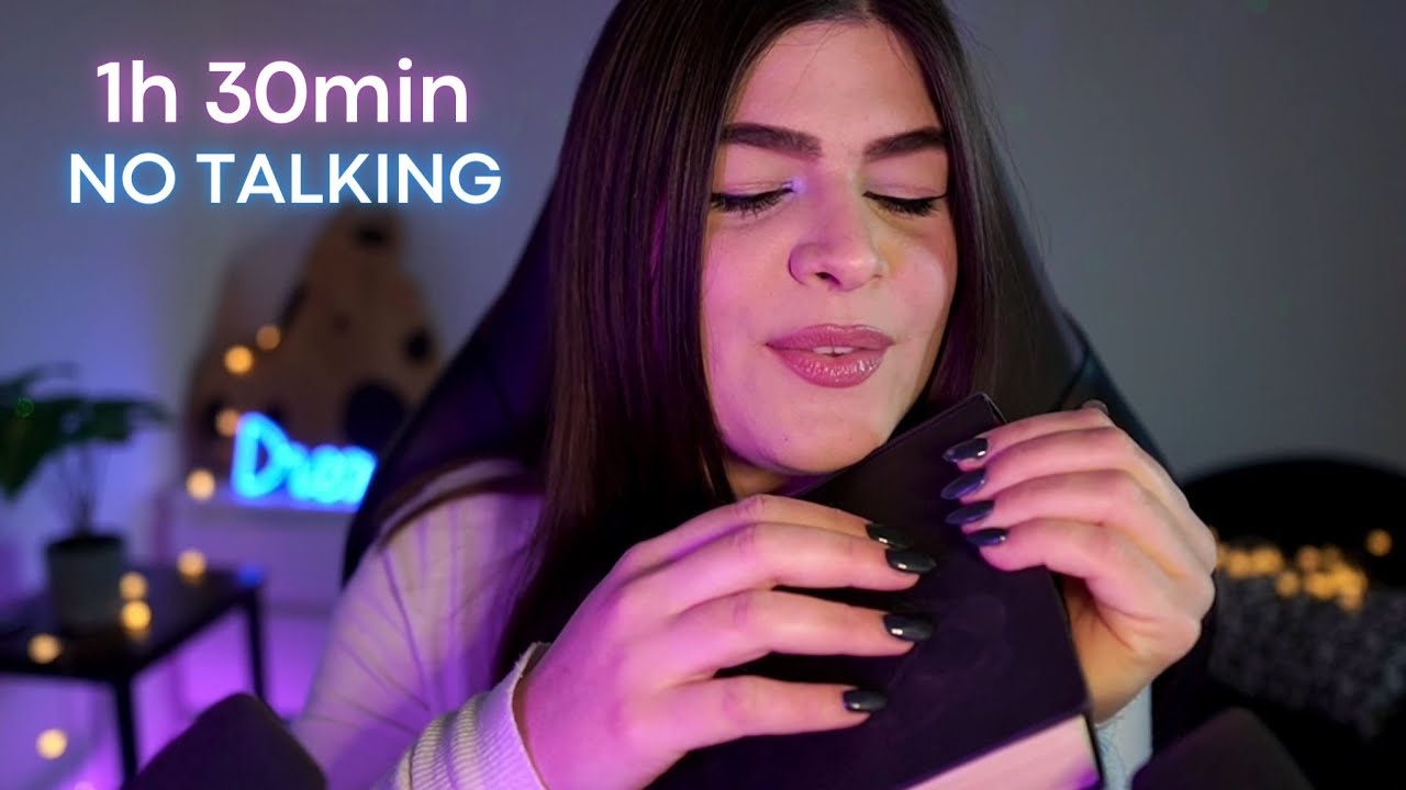 SOTTOFONDO PERFETTO Tapping, Scratching, Brushing per 1 ORA E MEZZA | NO TALKING ASMR